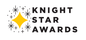 Black and Gold logo for the UCF Knight Star Awards