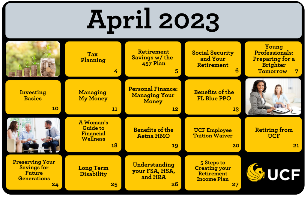 Financial Wellness Series UCF Human Resources